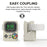 Watch Charger Holder for Apple Watch, Retro Game Console Design Silicone Charging Stand Holder - Black - 4