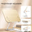 BONERUY R17 Metal Book Reading Stand Foldable Double Rod Support Book Holder for Books Laptop Tablet Textbook - 3