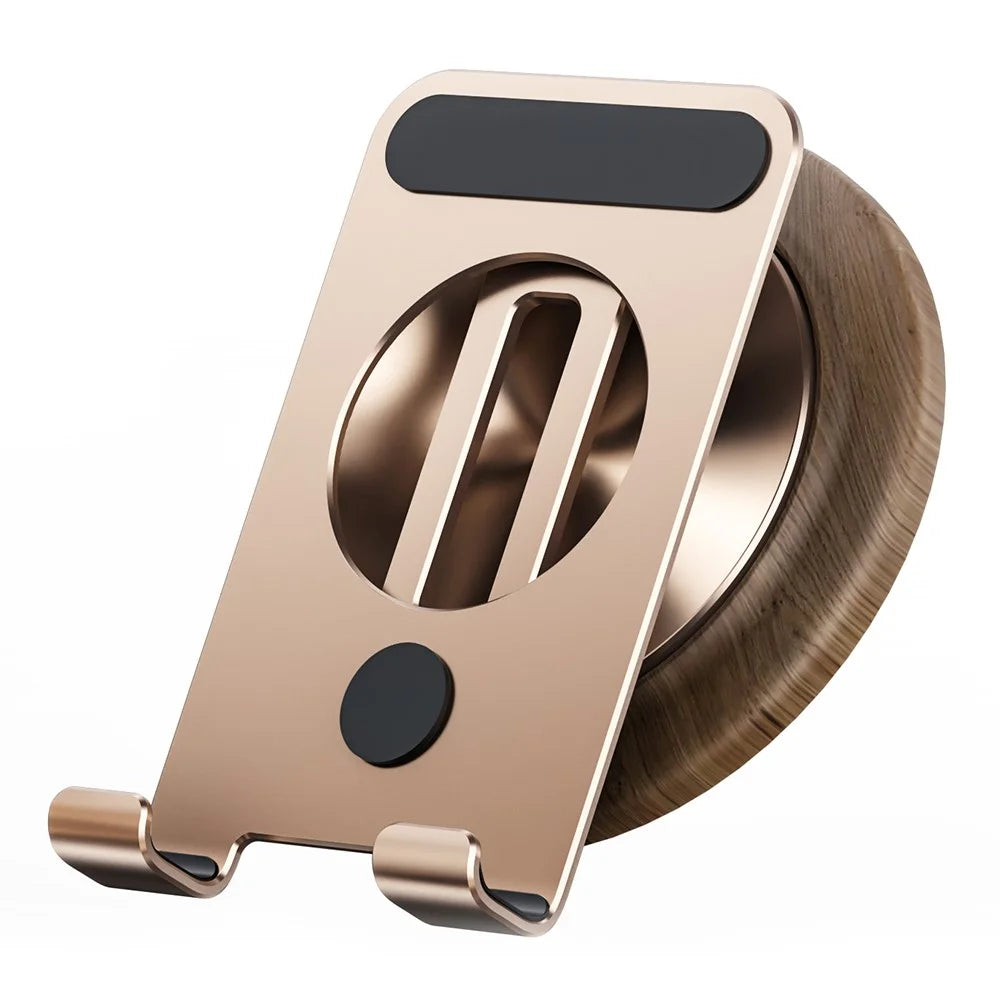 BONERUY L68 Rotating Foldable Tablet Stand Adjustable Aluminum Alloy Phone Holder for Desk - 2