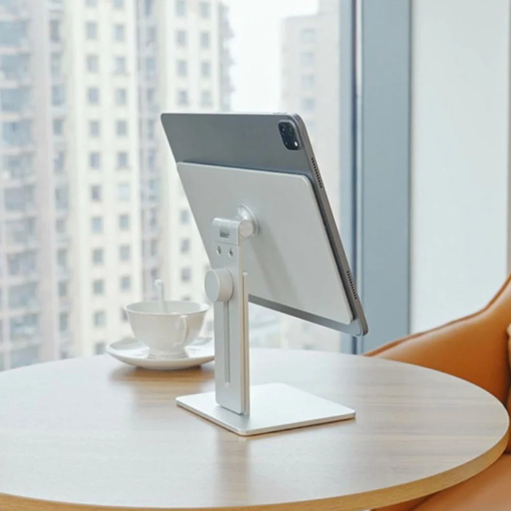 AP-7HM Desktop Tablet Stand for iPad Pro 11 (2018) / (2020) / (2021) / iPad Air (2020) Aluminum Alloy Magnetic Adjustable Tablet Holder - 7