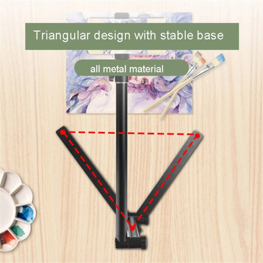 DT-06 Fill Light Table Tripod Desktop Shooting Bracket Overhead Stand for Vlog Cooking - 3