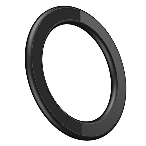 Magnetic Ring Sticker Zinc Alloy Wall Mount Magnet Phone Holder Stand Compatible with Magsafe - Black - 1