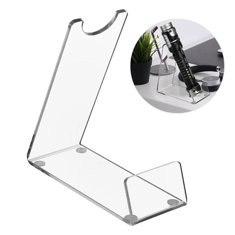 YX001 Light Saber Display Holder Lightsaber Mount Transparent Acrylic Rack Stand for Home Office - 1