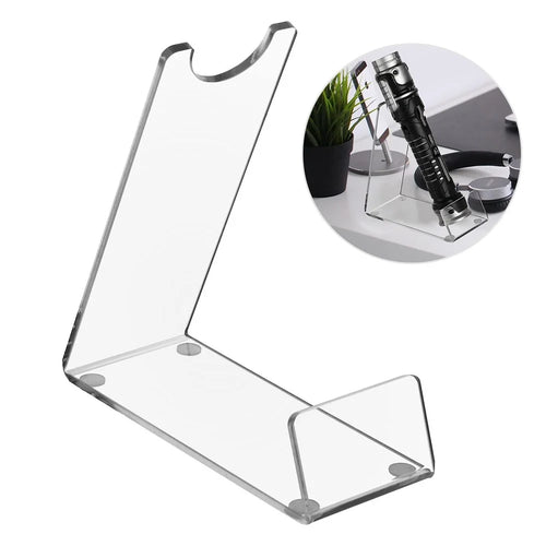 YX001 Light Saber Display Holder Lightsaber Mount Transparent Acrylic Rack Stand for Home Office - 1