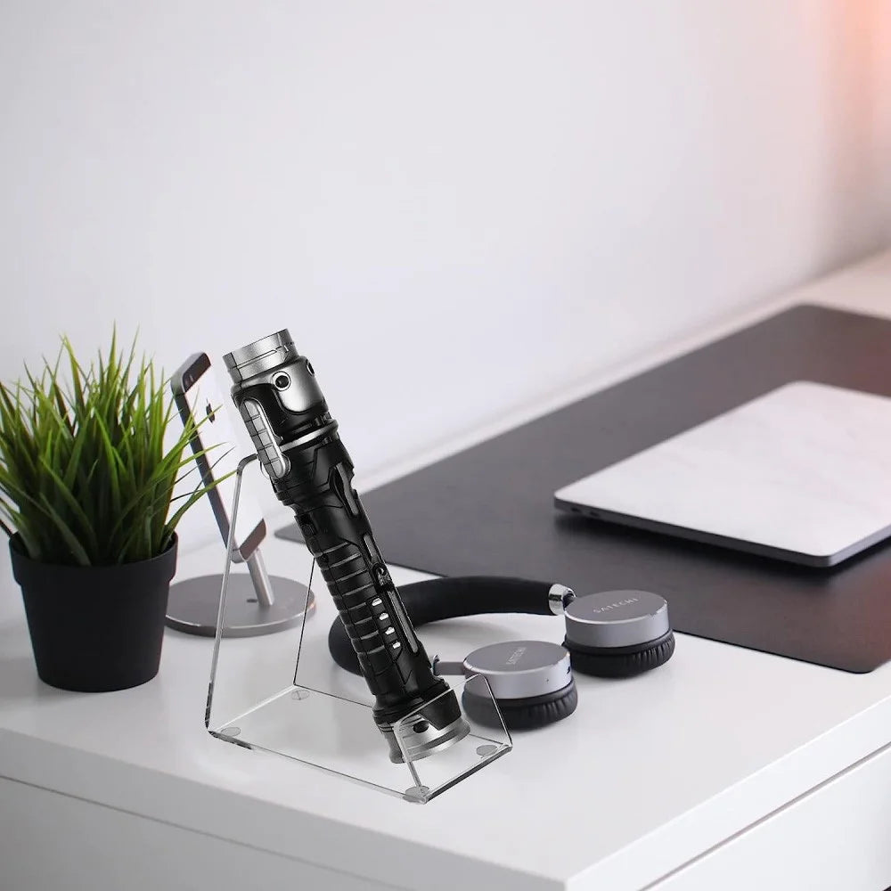 YX001 Light Saber Display Holder Lightsaber Mount Transparent Acrylic Rack Stand for Home Office - 6
