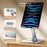 XUNDD XDHO-027 ArmorSeries Folding Desktop Stand Multi-Function Desktop Aluminum Alloy Tablet Holder - Silver - 3
