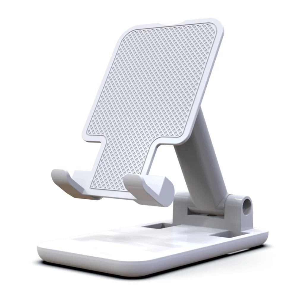 CCT18-L Foldable Cell Phone Holder Stand ABS Angle Adjustable Phone Dock for Desk, Office - 1
