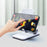 CCT18-L Foldable Cell Phone Holder Stand ABS Angle Adjustable Phone Dock for Desk, Office - 4