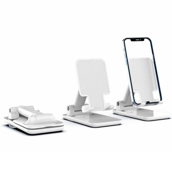 CCT18-L Foldable Cell Phone Holder Stand ABS Angle Adjustable Phone Dock for Desk, Office - 6
