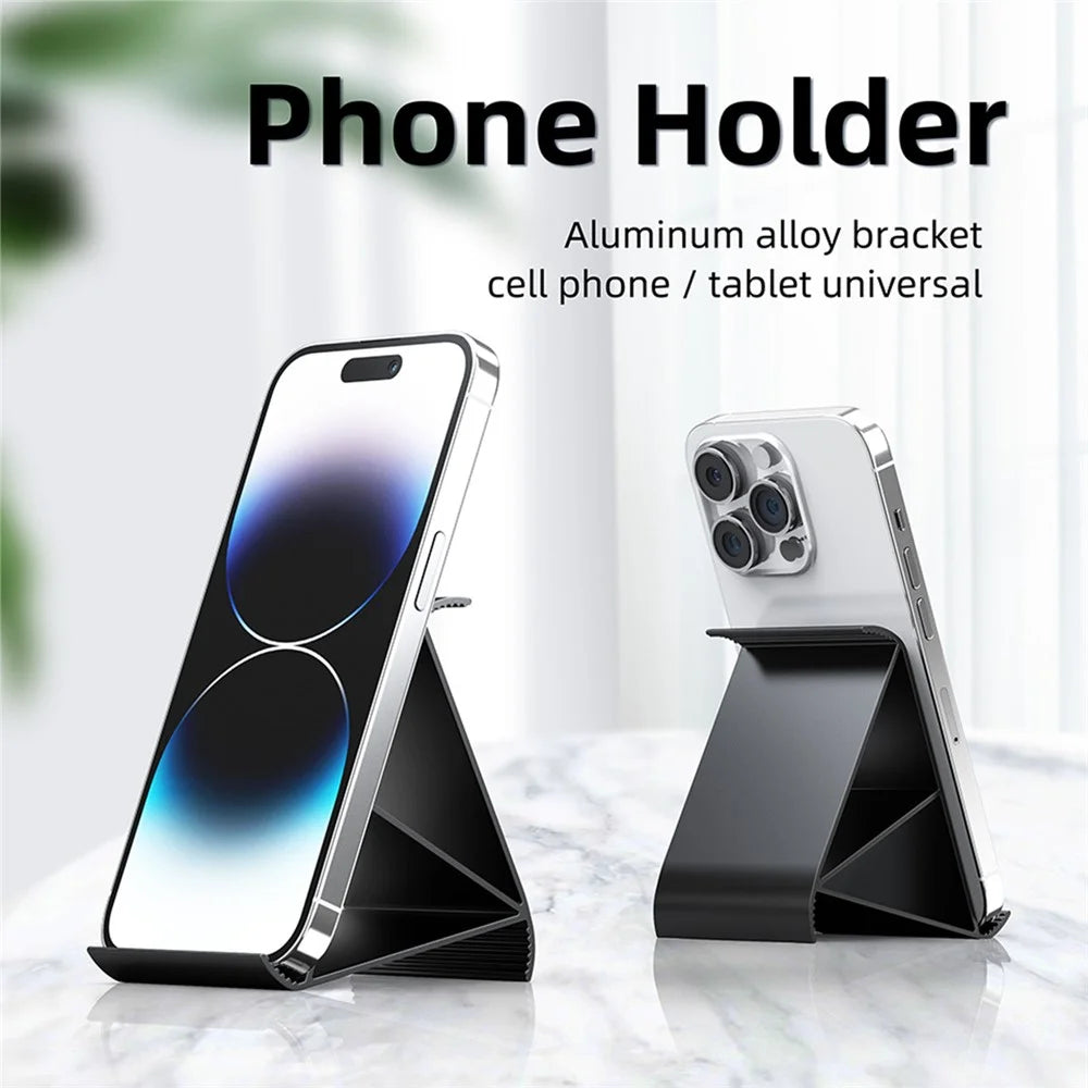 X3 Universal Mobile Phone Stand Desktop 3-Angle Adjustable Tablet Holder for 4-13 inches Devices - Black - 2