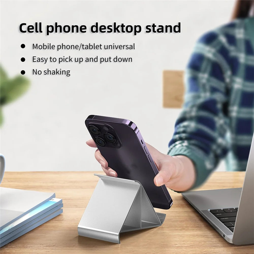 X3 Universal Mobile Phone Stand Desktop 3-Angle Adjustable Tablet Holder for 4-13 inches Devices - Black - 6