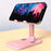 DEVIA Phone Stand Adjustable Foldable Desktop Phone Holder Tablets Cradle Dock for iPhone 16 / 16 Plus / 16 Pro / 16 Pro Max - White - 4