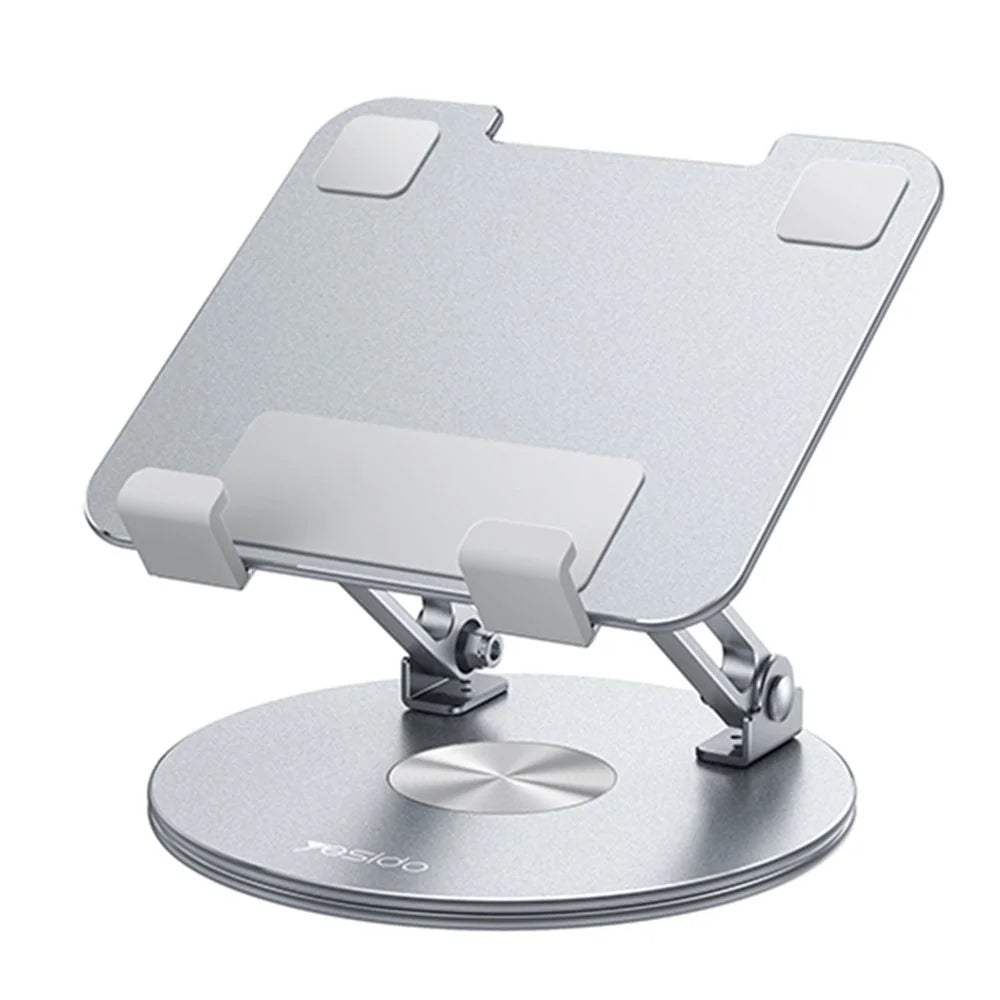 YESIDO C293 Tablet Holder Folding Bracket 360 Degree Rotating Desk Stand - 1