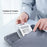 XUNDD XDHO-027 Phone Holder Rotation Foldable Desktop Tablet Stand for iPhone 16 / 16 Plus / 16 Pro / 16 Pro Max - Silver - 4