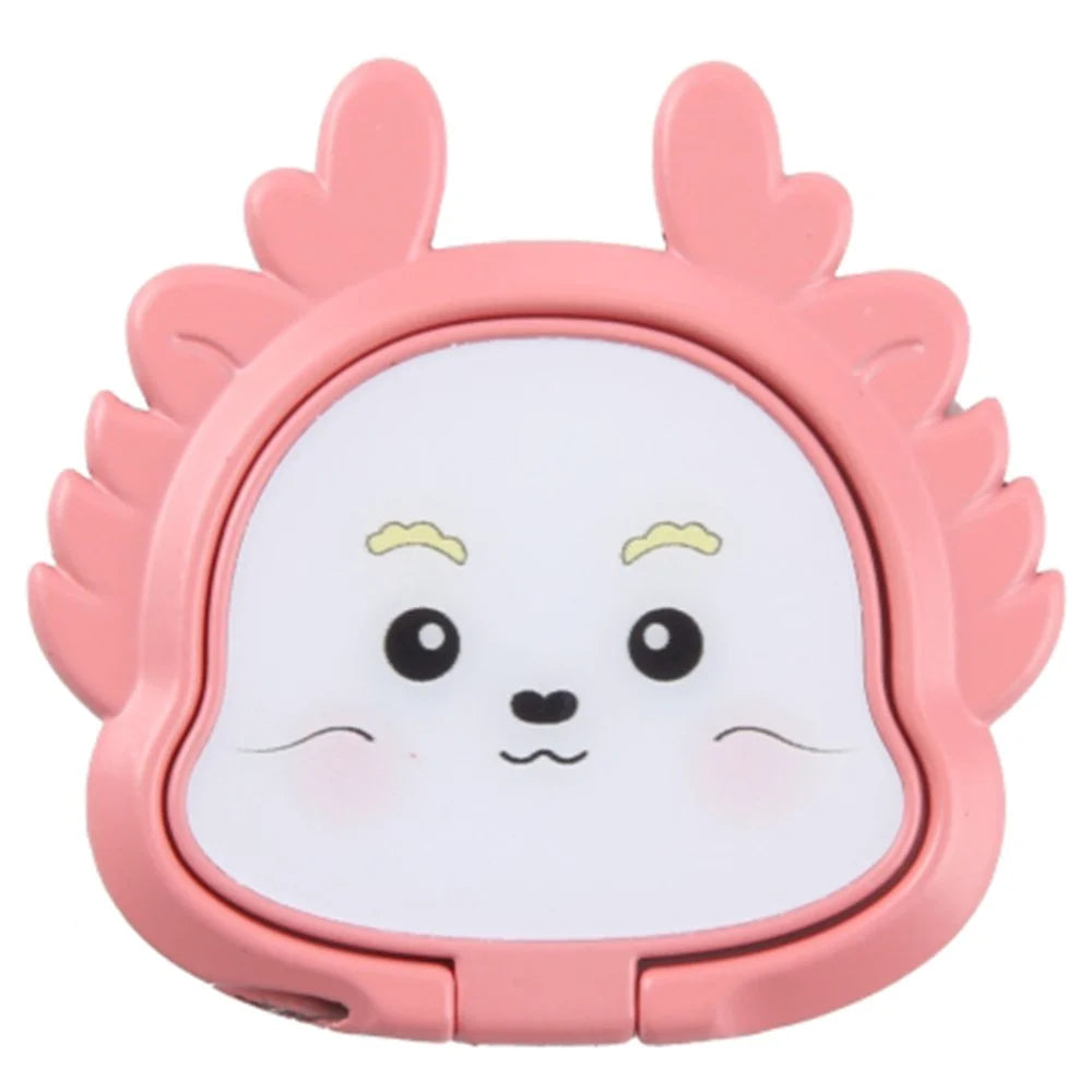 Little Blessing Dragon Phone Back Stand Desktop Folding Ring Kickstand - Pink - 1