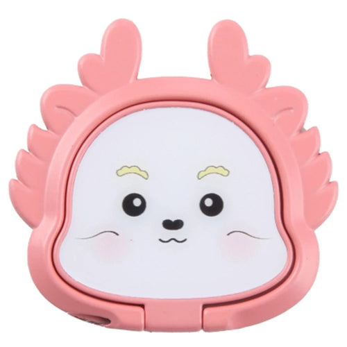 Little Blessing Dragon Phone Back Stand Desktop Folding Ring Kickstand - Pink - 1