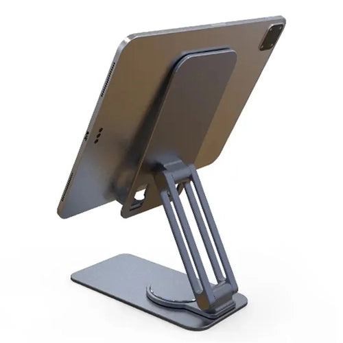 JMARY MK-60 Portable Desktop Folding Tablet Holder Anti-Slip Mobile Phone Stand for iPhone 16 / 16 Plus / 16 Pro / 16 Pro Max - 1