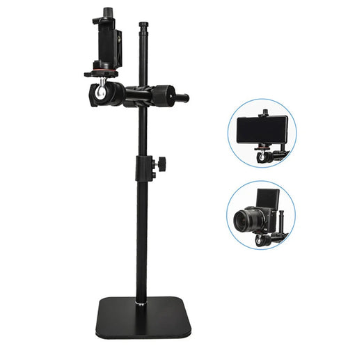 YUNTENG 808 Microphone DSLR Camera Desktop Mount Stand Table Phone Clip Holder - 1