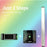 RGB Headphone Stand Touch Control Gaming Headset Holder Desktop Hanger - 2