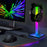 RGB Headphone Stand Touch Control Gaming Headset Holder Desktop Hanger - 3