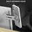 AHASTYLE WG26-5 Aluminum Alloy Magnetic Portable Adjustable Phone Stand / iPhone 16 / 16 Plus / 16 Pro / 16 Pro Max - Silver - 7