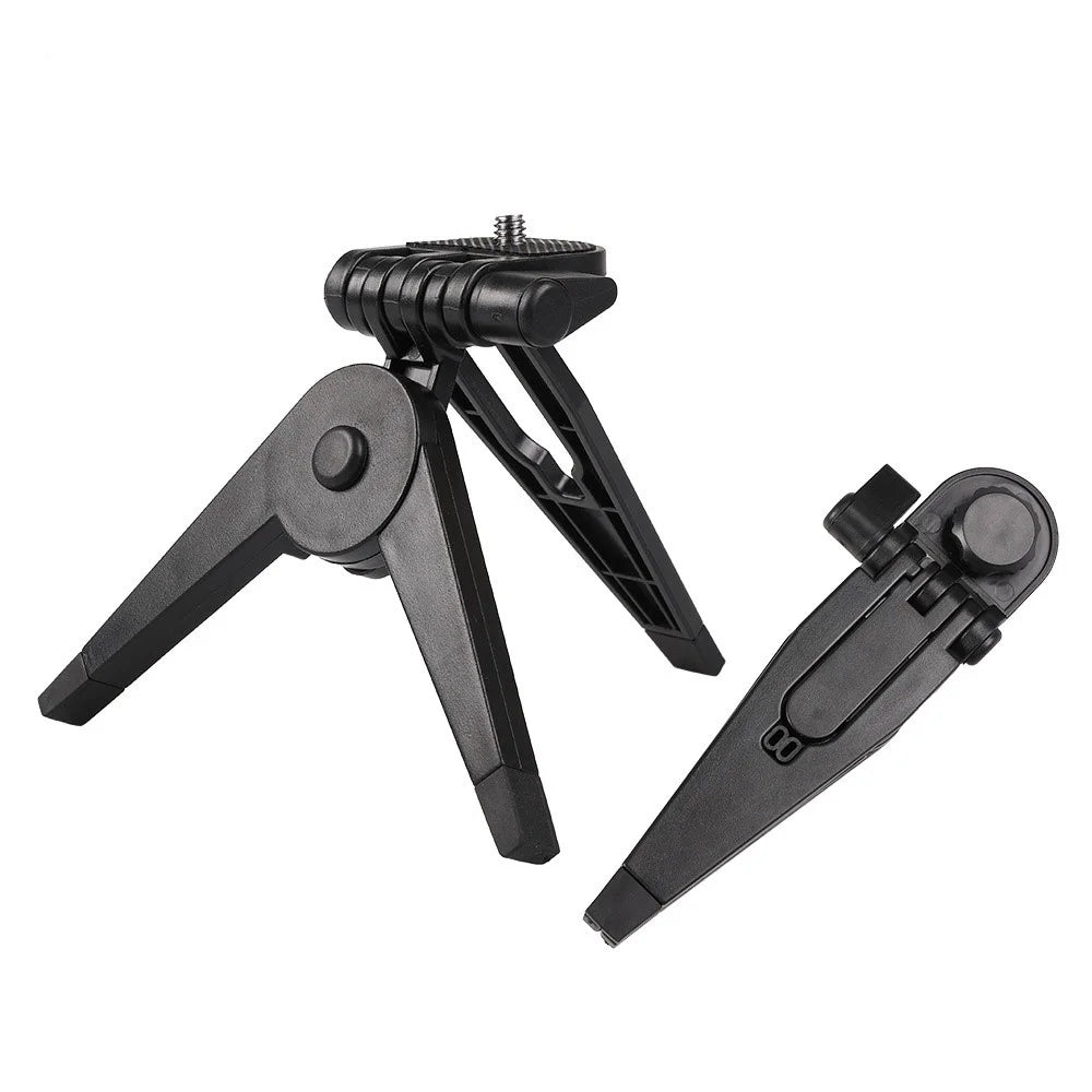 A251 For GoPro Camera Cell Phone Mount Tripod Stand Desktop Holder with 1 / 4 Inch Screw Adapter - Black - 2
