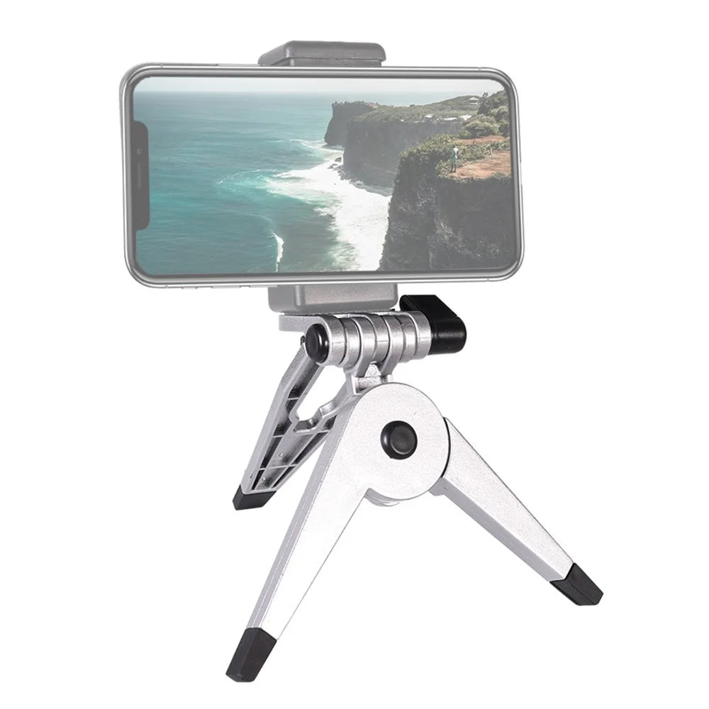 A251 For GoPro Camera Cell Phone Mount Tripod Stand Desktop Holder with 1 / 4 Inch Screw Adapter - Black - 7