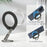 T5 Single-Sided Magnetic Desktop Phone Holder Metal Free Rotation Foldable Cellphone Stand for iPhone 16 / 16 Plus / 16 Pro / 16 Pro Max - 5