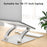 AS010-BMW Desktop Laptop Stand Holder Aluminum Alloy Notebook Computer Riser - Silver - 5