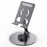 YY-027 Desktop Phone Bracket Stand 360° Rotation Foldable Desktop Holder Tablet Stand - Grey - 1