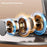 YY-027 Desktop Phone Bracket Stand 360° Rotation Foldable Desktop Holder Tablet Stand - Grey - 7