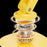 WEKOME Life Series WA-SL03 Foldable Phone Stand ABS+Silicone Rotatable Desktop Cradle Dock - Yellow - 5