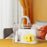 WEKOME Life Series WA-SL03 Foldable Phone Stand ABS+Silicone Rotatable Desktop Cradle Dock - Yellow - 7