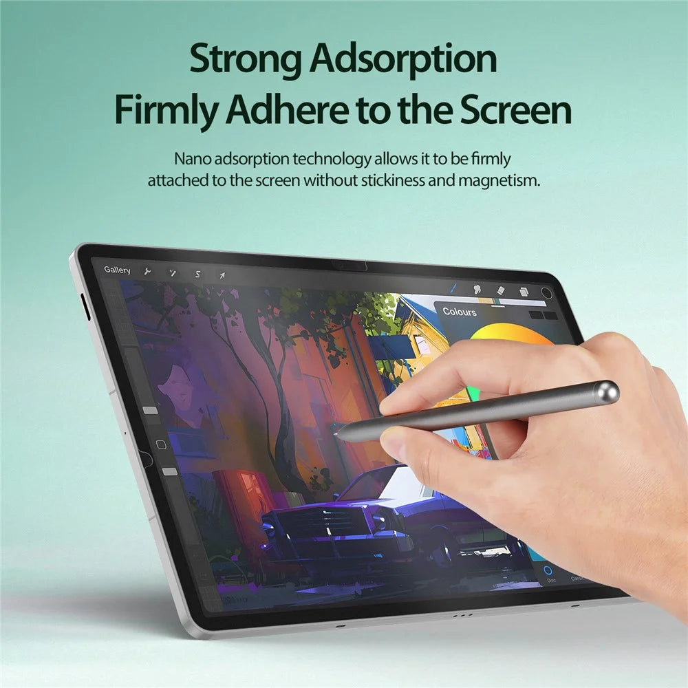DUX DUCIS For Samsung Galaxy Tab S10 FE+ Paper-like Film  Naad Series Screen Protector Detachable Matte PET Tablet Film - Black - 4