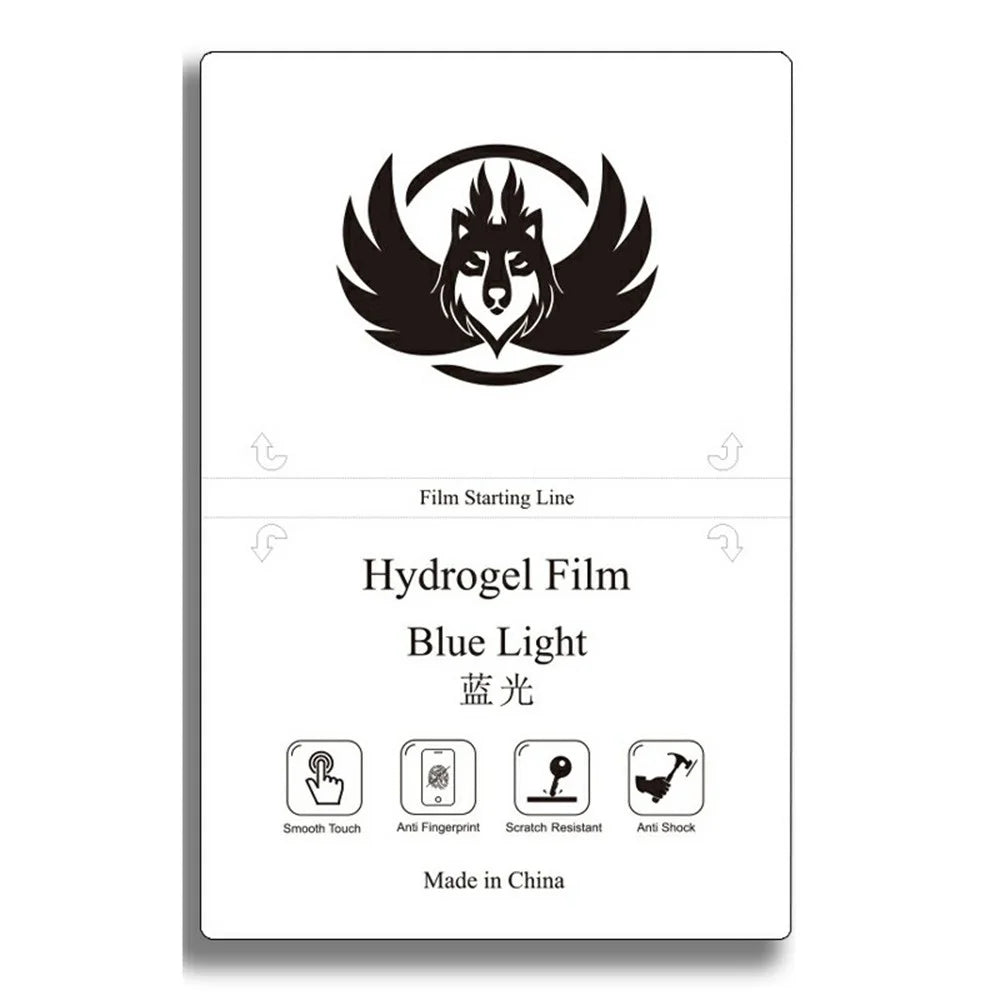 50 Pcs TPU Hydrogel Film 8 Inch 4-Layer Scratch Resistant Screen Protector For Curved  /  Flat Screens - Anti-Blue Light - 1