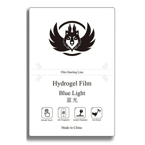50 Pcs TPU Hydrogel Film 8 Inch 4-Layer Scratch Resistant Screen Protector For Curved  /  Flat Screens - Anti-Blue Light - 1