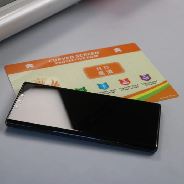 50 Pcs TPU Hydrogel Film S Standard 8 Inch 4-Layer Anti-Scratch Screen Protector - HD - 3