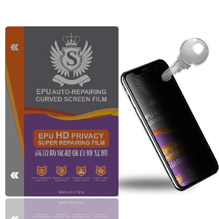 50 Pcs EPU Privacy Screen Protector Self-Healing Anti-Spy Hydrogel Film For Curved Screens - HD - 2