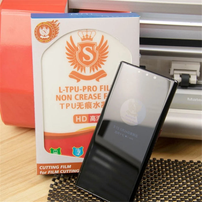 L-TPU-PRO 50 Pcs Screen Protector 4-Layer TPU Self Healing Hydrogel Film For Curved Screens - HD - 3