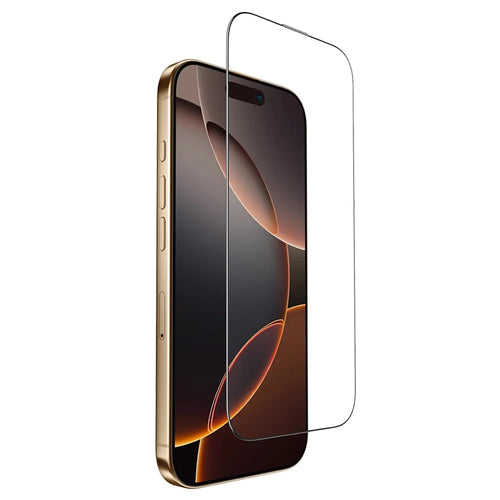JOYROOM JR-MQS0605 For iPhone 17 Silk Printing Screen Protector 2.5D High Aluminium-Silicon Glass Film - 1