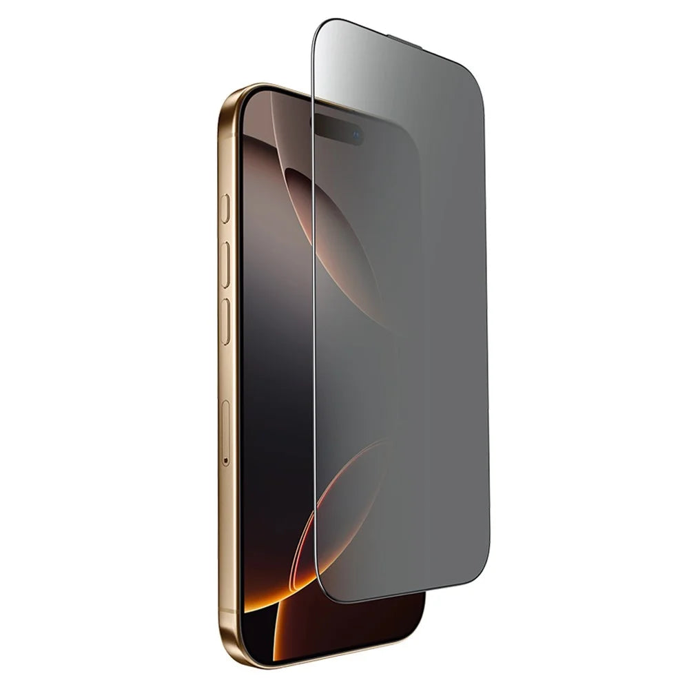 JOYROOM JR-MQS0614 For iPhone 17 Pro 2.5D Anti-Spy Full Screen Protector High Aluminium-Silicon Glass Film - 1
