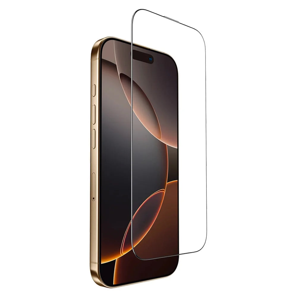 JOYROOM JR-MQS0608 For iPhone 17 Pro Max Silk Printing Screen Protector 2.5D High Aluminium-Silicon Glass Film - 1
