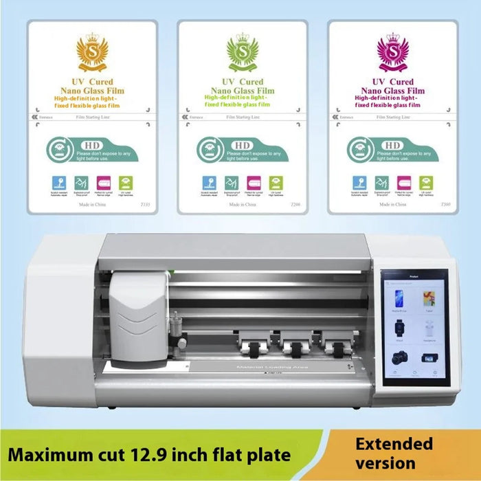 50 Pcs UV Light Curing Film Scratch Resistance Screen Protector For Curved  /  Flat Screens - T135-HD - 5