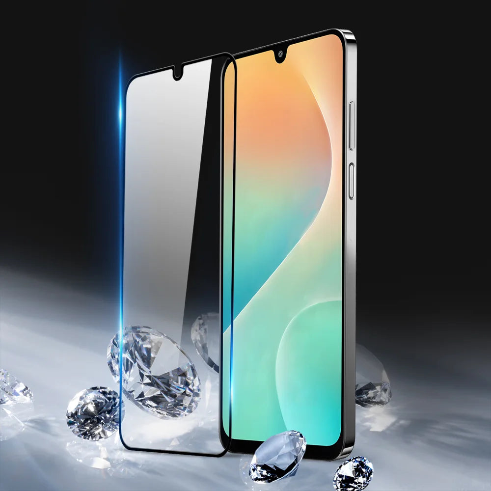 DUX DUCIS For Samsung Galaxy M36 5G Glass Film   Full Screen Protector 2.5D Flat Screen Medium Alumina Glass HD Clear Film - Black - 2