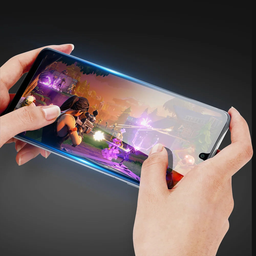 DUX DUCIS For Samsung Galaxy M36 5G Glass Film   Full Screen Protector 2.5D Flat Screen Medium Alumina Glass HD Clear Film - Black - 6