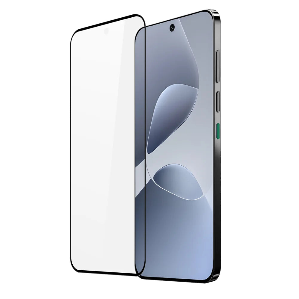 DUX DUCIS For Infinix Hot 60 Pro 4G Tempered Glass   Full Screen Protector 3D Curved Screen Medium Alumina Glass Hot Bending Full Glue Film - Black - 1