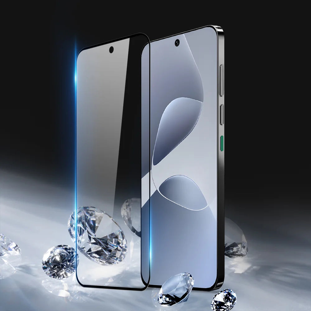 DUX DUCIS For Infinix Hot 60 Pro 4G Tempered Glass   Full Screen Protector 3D Curved Screen Medium Alumina Glass Hot Bending Full Glue Film - Black - 2