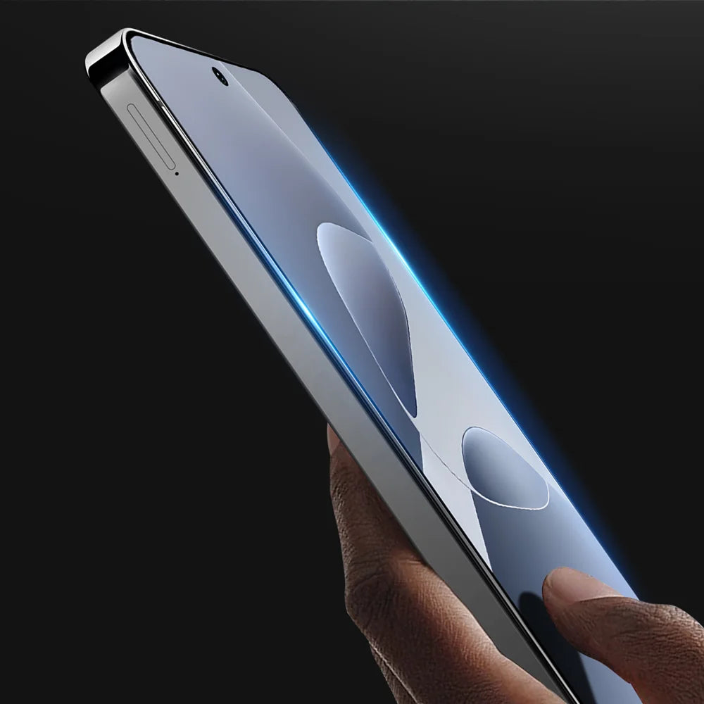 DUX DUCIS For Infinix Hot 60 Pro 4G Tempered Glass   Full Screen Protector 3D Curved Screen Medium Alumina Glass Hot Bending Full Glue Film - Black - 3
