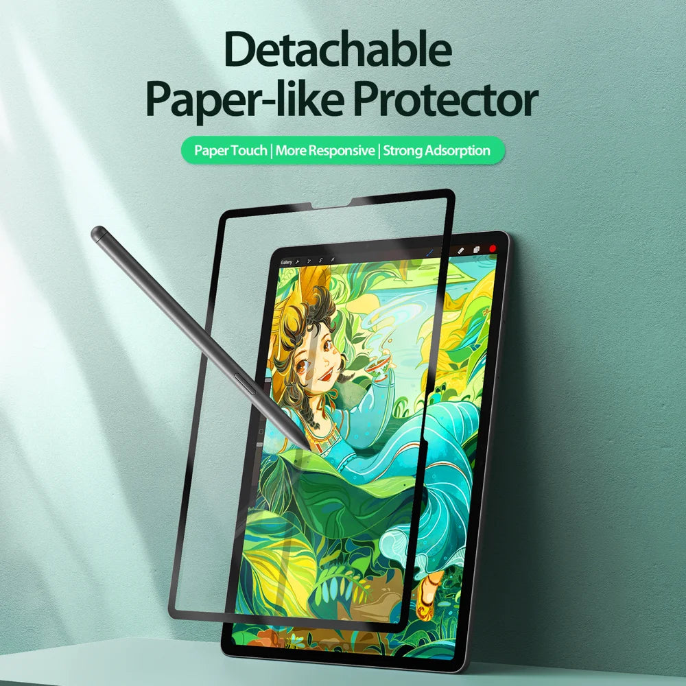 DUX DUCIS For Samsung Galaxy Tab S11 Paper-like Film  Naad Series Screen Protector Detachable Matte PET Tablet Film - Black - 3