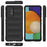 For Samsung Galaxy A52 4G/5G/A52s 5G Non-Slip Soft TPU Phone Case Drop-Proof Cell Phone Protective Cover - Black - 6